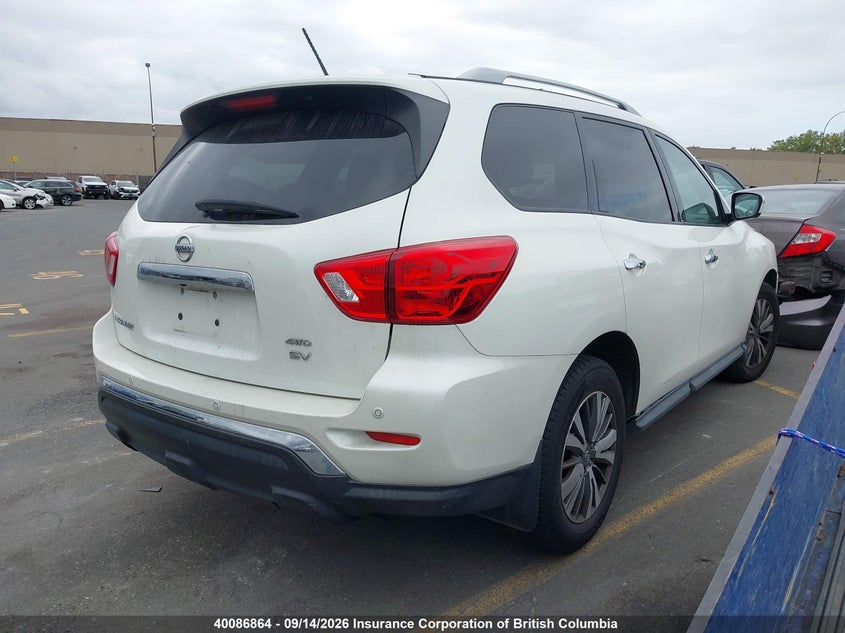 Vin: 5n1dr2mm5jc622900, lot: 30105481, nissan pathfinder s/sv/sl/platinum 20184