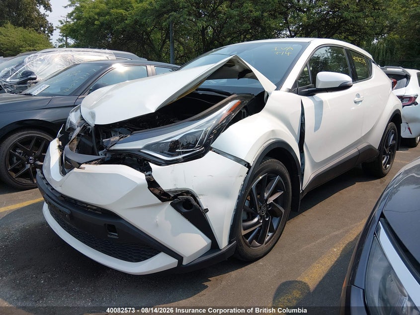 Vin: jtnkhmbx3m1119028, lot: 30105490, toyota c-hr xle/le/night shade/limited 20212