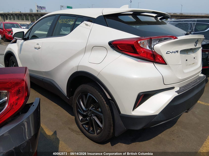 Vin: jtnkhmbx3m1119028, lot: 30105490, toyota c-hr xle/le/night shade/limited 20213