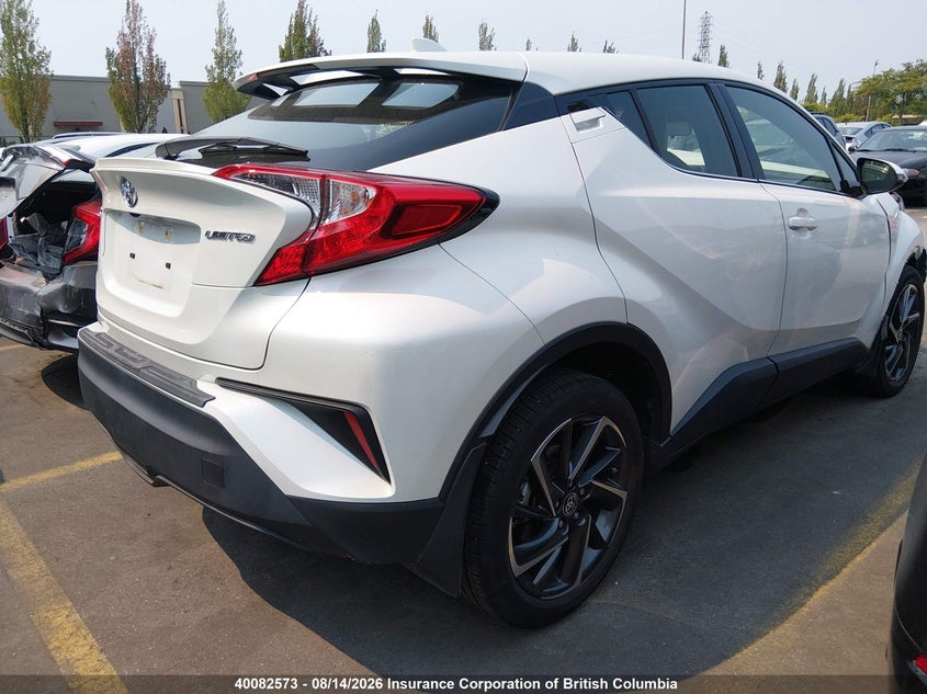 Vin: jtnkhmbx3m1119028, lot: 30105490, toyota c-hr xle/le/night shade/limited 20214