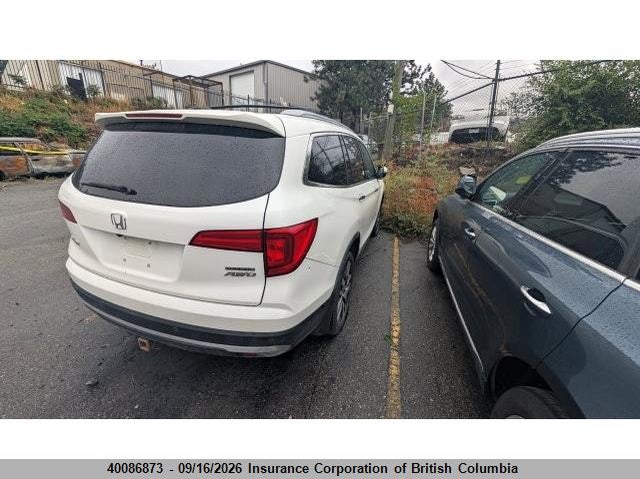 Vin: 5fnyf6h96hb503598, lot: 30105492, honda pilot 20174