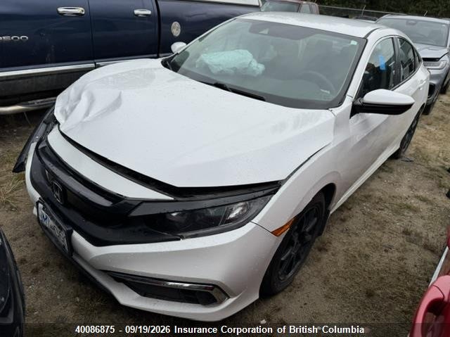 Vin: 2hgfc2e55kh027678, lot: 30105495, honda civic 20192