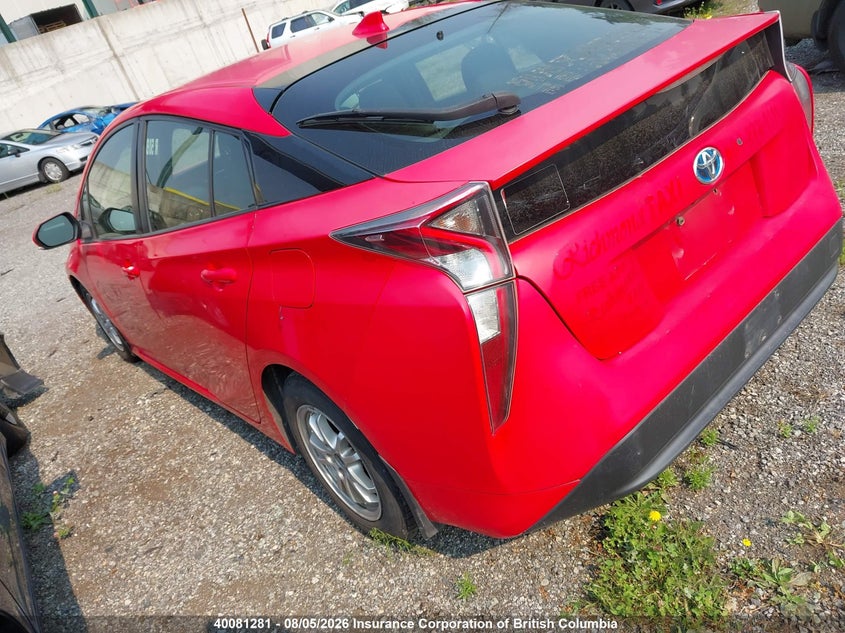 Vin: jtdkbrfu0g3022333, lot: 30105512, toyota prius 20163