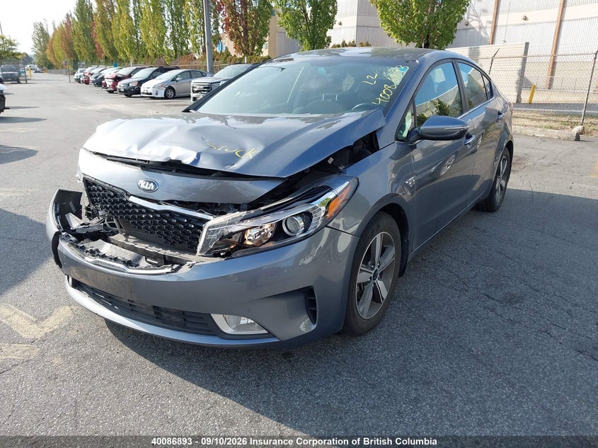 Vin: 3kpfl4a81je229910, lot: 30105516, kia forte 20182