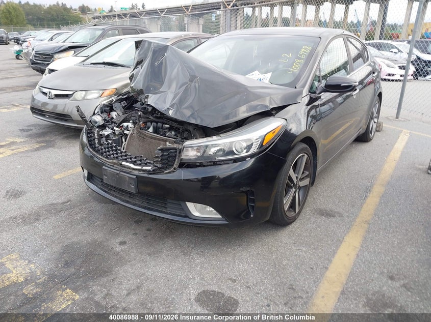 Vin: 3kpfl4a89je233459, lot: 30105626, kia forte 20182