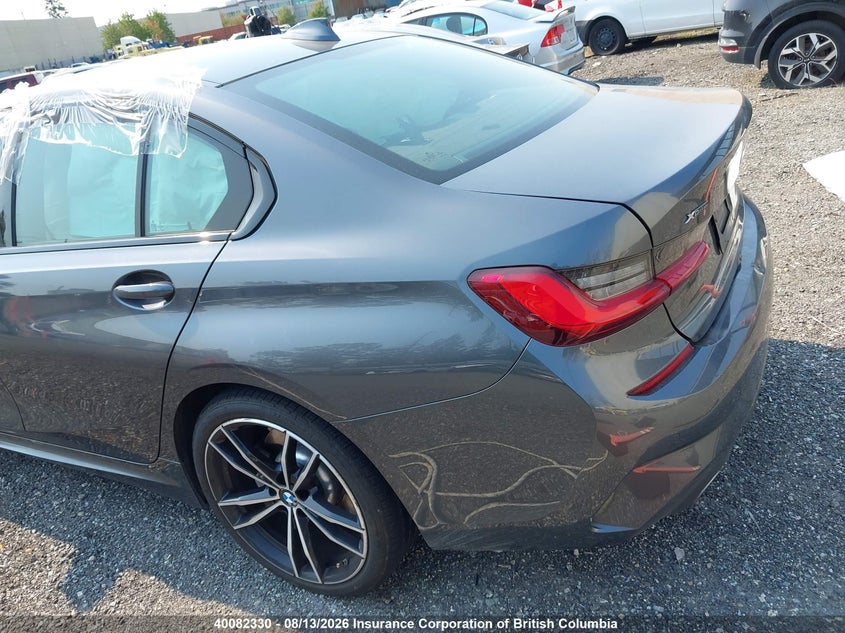 Vin: 3mw5r7j02l8b06542, lot: 30105634, bmw 330xi 20203