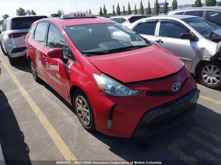 Vin: jtdzn3eu7hj070316, lot: 30105695, toyota prius v 2017 img_1