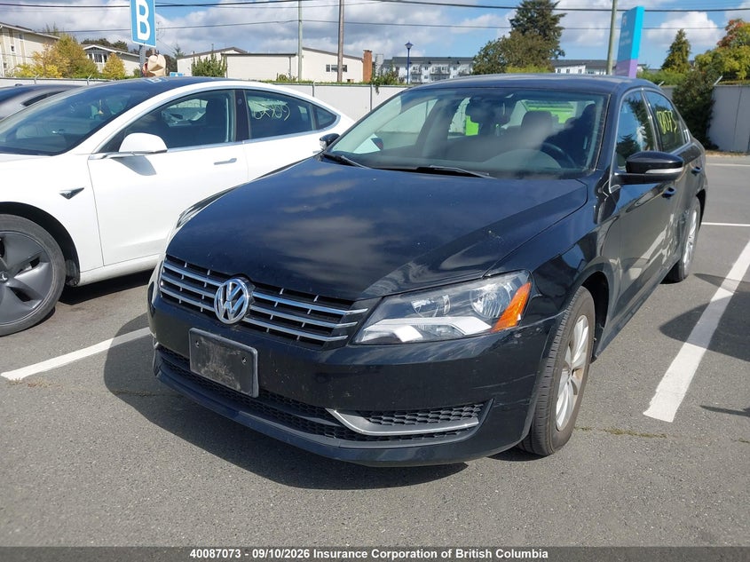 Vin: 1vwas7a33ec108857, lot: 30105739, volkswagen passat s 20142