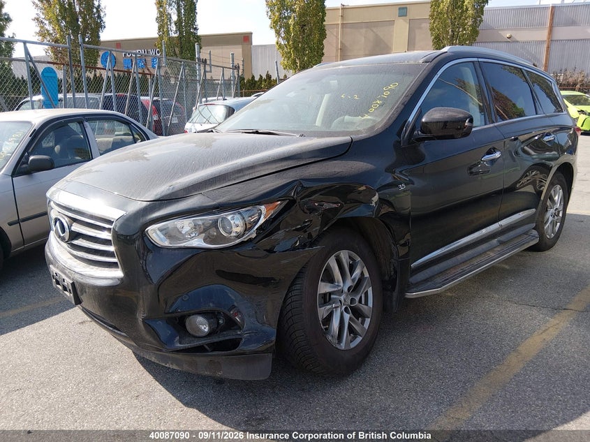 Vin: 5n1al0mm0ec545674, lot: 30105757, infiniti qx60 20142