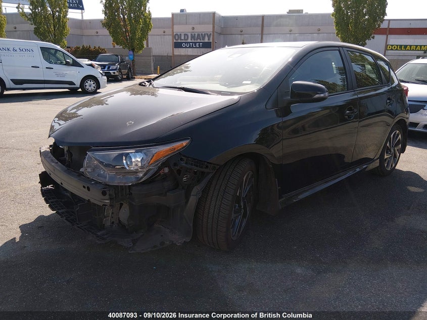 Vin: jtnkarje3jj567668, lot: 30105762, toyota corolla im 20182