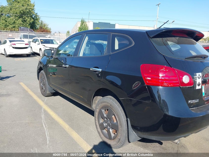Vin: jn8as5mtxaw030934, lot: 30105778, nissan rogue s/sl/krom 20103