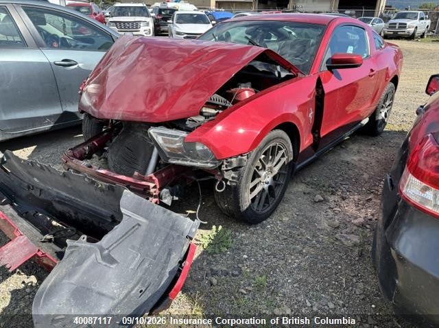 Vin: 1zvbp8an7a5103575, lot: 30105796, ford mustang 20102