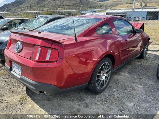 Vin: 1zvbp8an7a5103575, lot: 30105796, ford mustang 20104