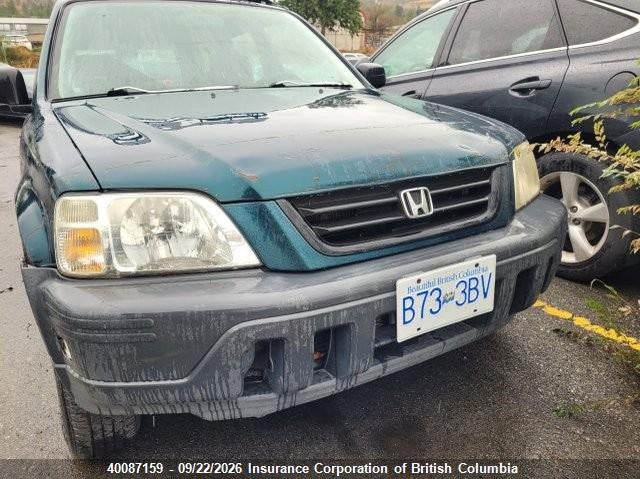 1998 Honda Cr-V, Правий перед, IAAI, VIN JHLRD1849WC802873