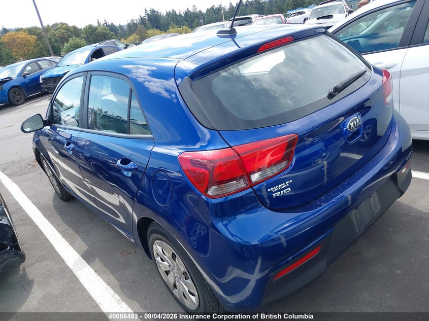 Vin: 3kpa25ab7je042136, lot: 30105850, kia rio lx/lx+ 20183