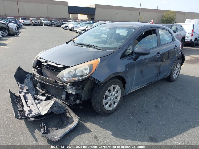 Vin: knadm5a37d6797925, lot: 30105851, kia rio lx 20132