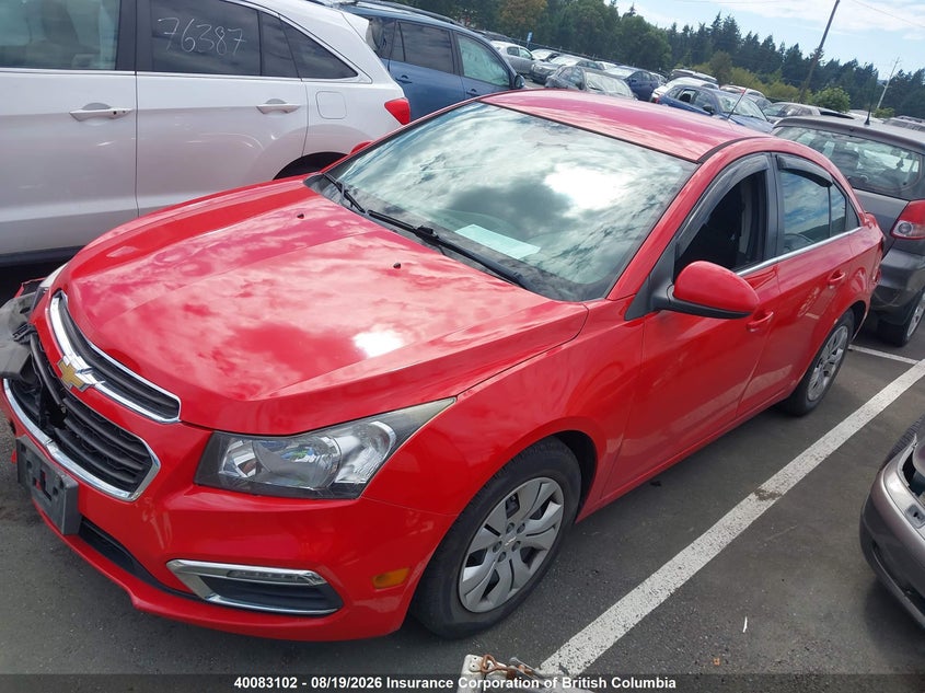 Vin: 1g1pc5sb1f7169714, lot: 30105871, chevrolet cruze lt 20152