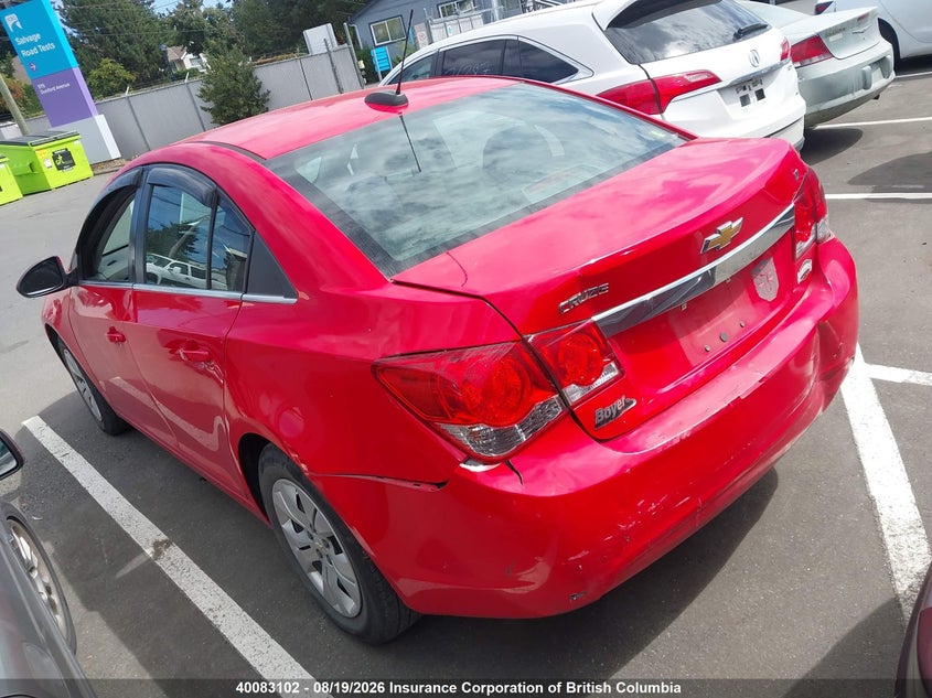 Vin: 1g1pc5sb1f7169714, lot: 30105871, chevrolet cruze lt 20153