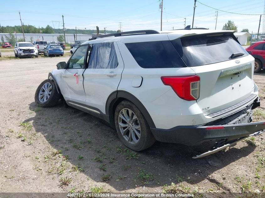 Vin: 1fmsk8dh9pgb15520, lot: 30105884, ford explorer xlt 20233