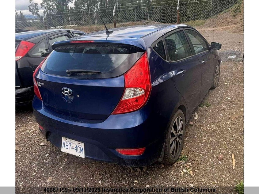Vin: kmhcu5ae8hu334706, lot: 30105901, hyundai accent sport 20174