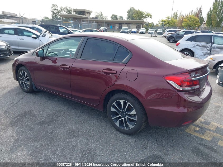Vin: 2hgfb2f5xfh060425, lot: 30105934, honda civic 20153