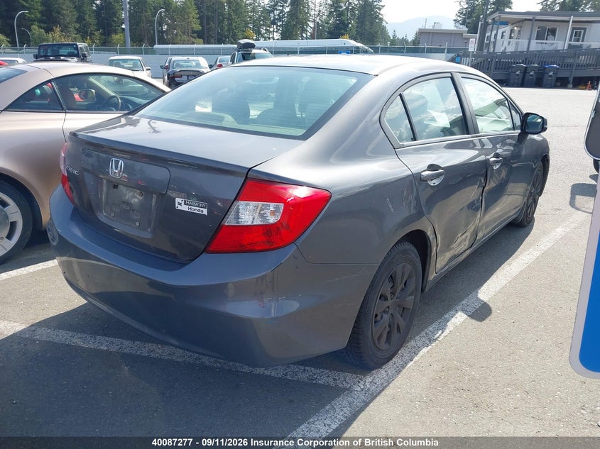 Vin: 2hgfb2e43ch046001, lot: 30105994, honda civic 20124