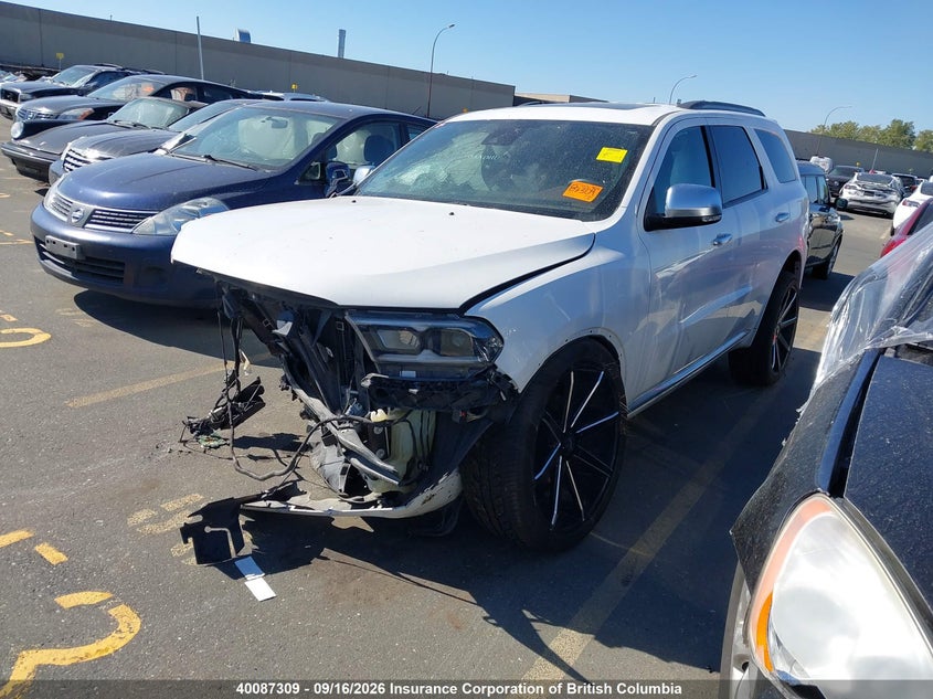 Vin: 1c4rdjeg4nc194416, lot: 30106032, dodge durango citadel 20222