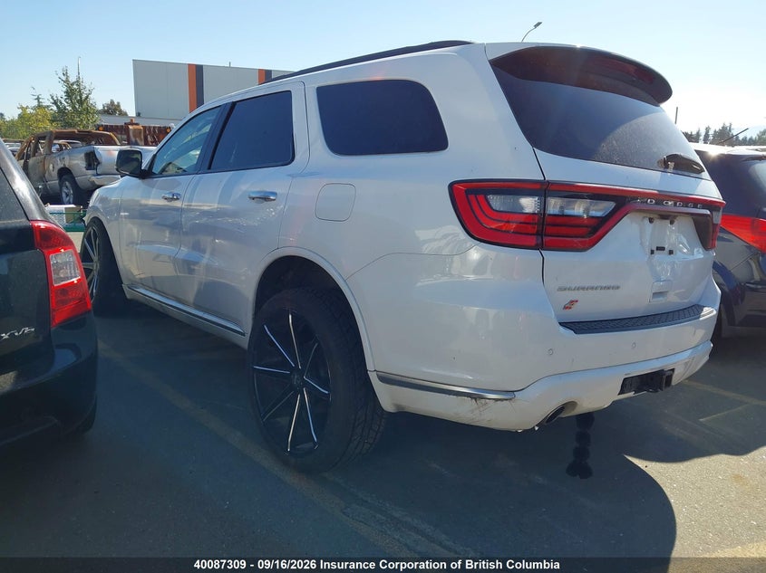Vin: 1c4rdjeg4nc194416, lot: 30106032, dodge durango citadel 20223