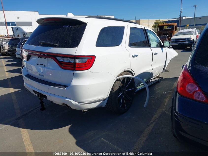 Vin: 1c4rdjeg4nc194416, lot: 30106032, dodge durango citadel 20224