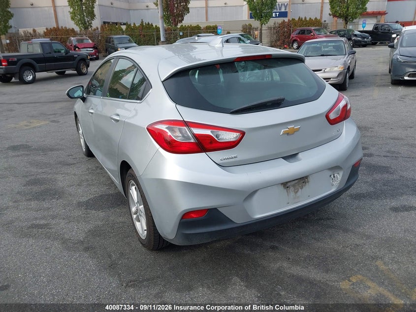 Vin: 3g1be6sm1hs506673, lot: 30106061, chevrolet cruze 20173