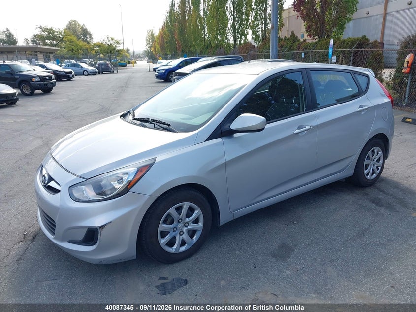 2014 Hyundai Accent, Front, IAAI, VIN KMHCT5AEXEU157011 — photo 2