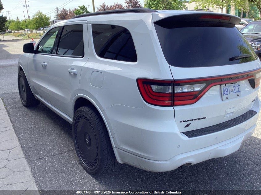 Vin: 1c4rdjdg4nc188861, lot: 30106079, dodge durango gt 20223