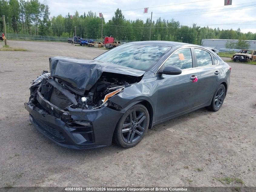 Vin: 3kpf54ad8me281319, lot: 30106098, kia forte ex 20212