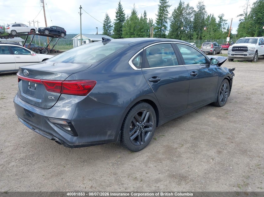 Vin: 3kpf54ad8me281319, lot: 30106098, kia forte ex 20214