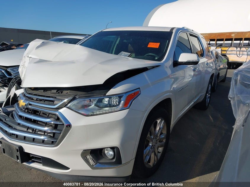 2009 Chevrolet Traverse, Front, IAAI, VIN 1GNER33D49S159446 — photo 2