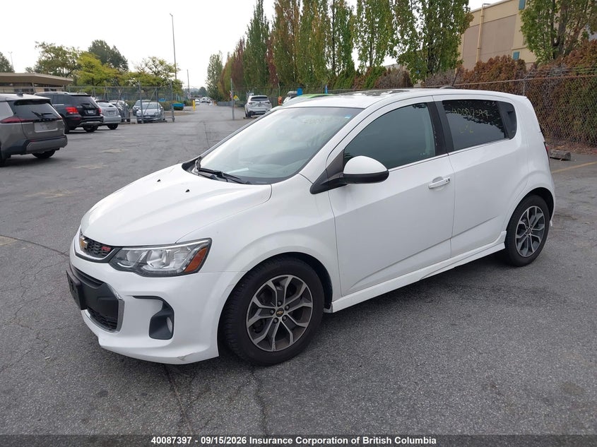 Vin: 1g1jd6sb1h4150612, lot: 30106147, chevrolet sonic 20172