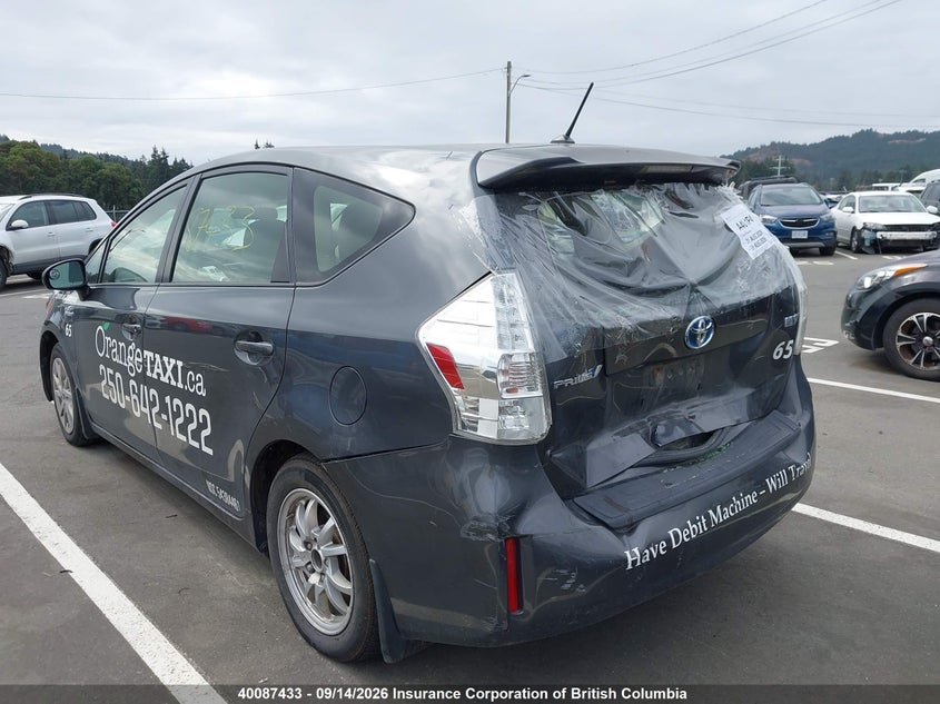 Vin: jtdzn3eu8d3259975, lot: 30106193, toyota prius 20133