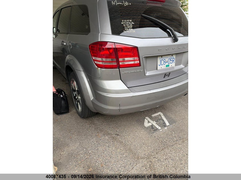 Vin: 3c4pdcab7jt532015, lot: 30106196, dodge journey se 20183