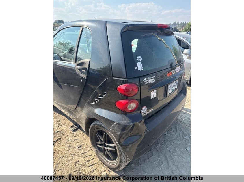 Vin: wmeej3ba1ck537173, lot: 30106222, smart fortwo pure/passion 20123