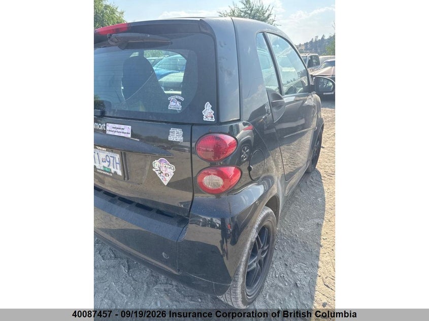 Vin: wmeej3ba1ck537173, lot: 30106222, smart fortwo pure/passion 20124