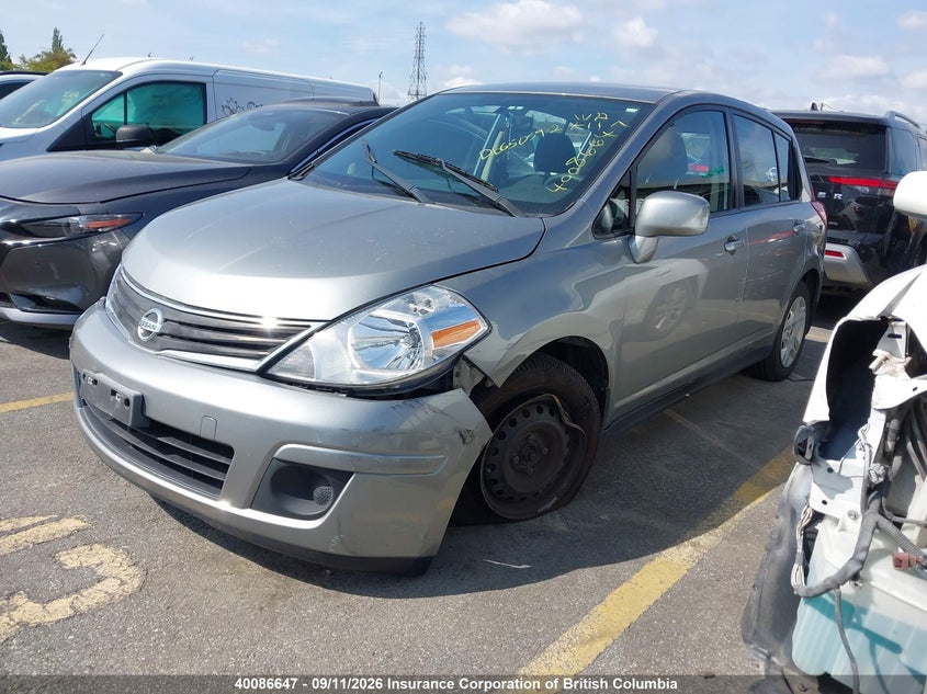 Vin: 3n1bc1cp9cl363292, lot: 30106270, nissan versa s/sl 20122