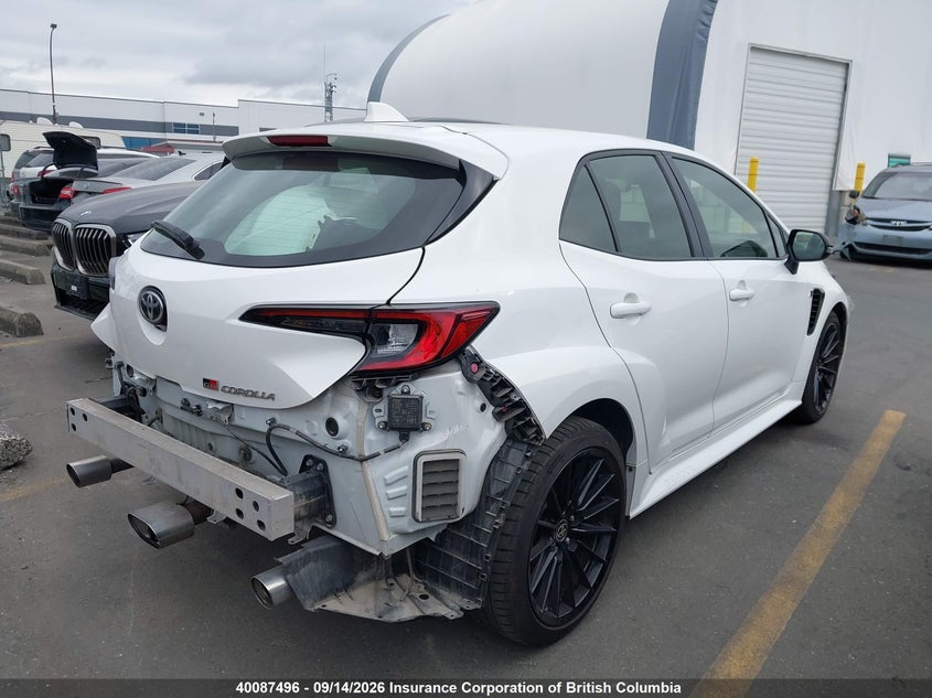 Vin: jtnabaae9pa007088, lot: 30106273, toyota gr corolla core 20234