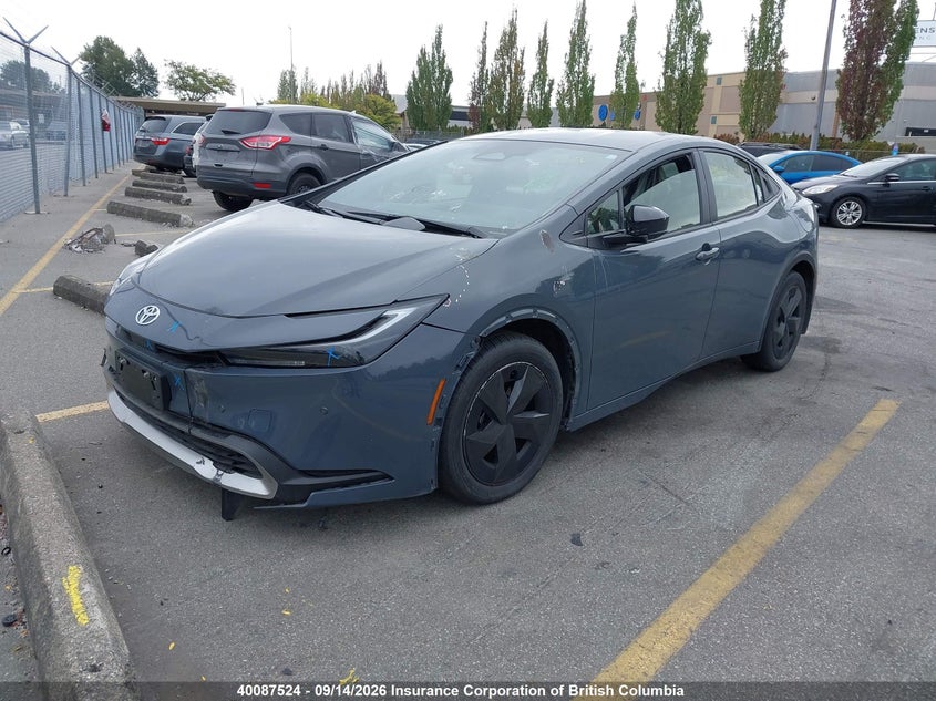 Vin: jtdacacu8p3010042, lot: 30106305, toyota prius 20232