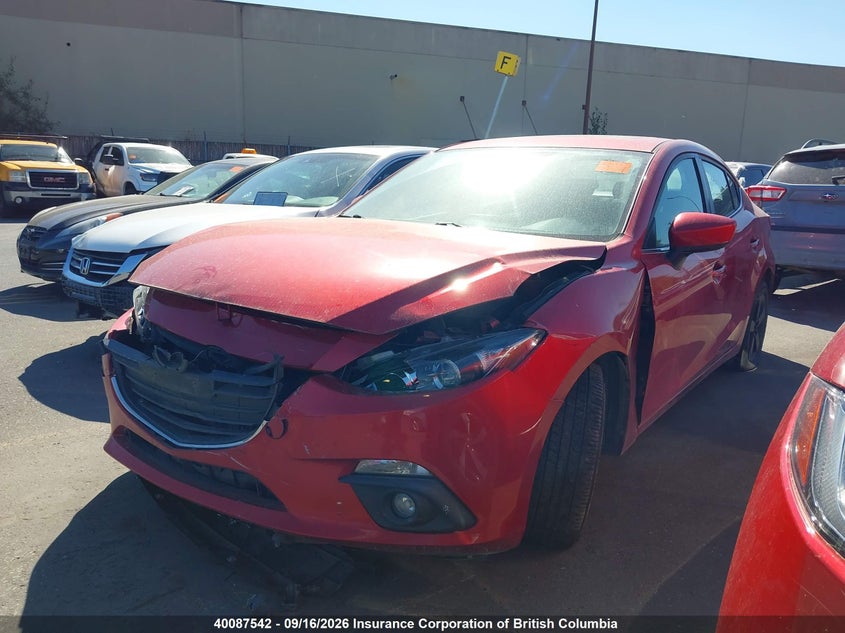 Vin: 3mzbm1v77fm217041, lot: 30106323, mazda 3 touring 20152
