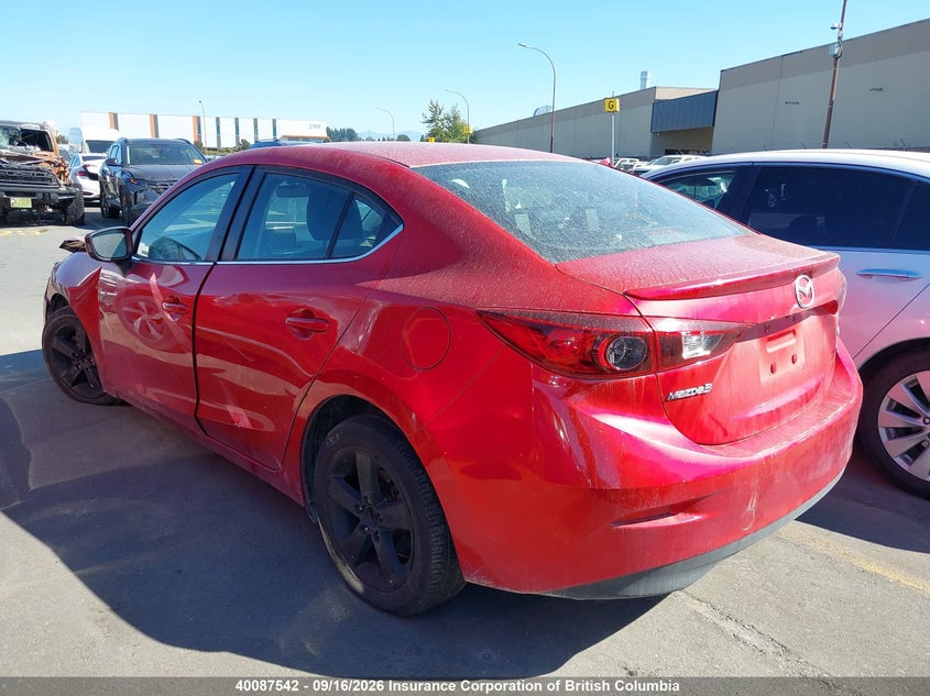 Vin: 3mzbm1v77fm217041, lot: 30106323, mazda 3 touring 20153