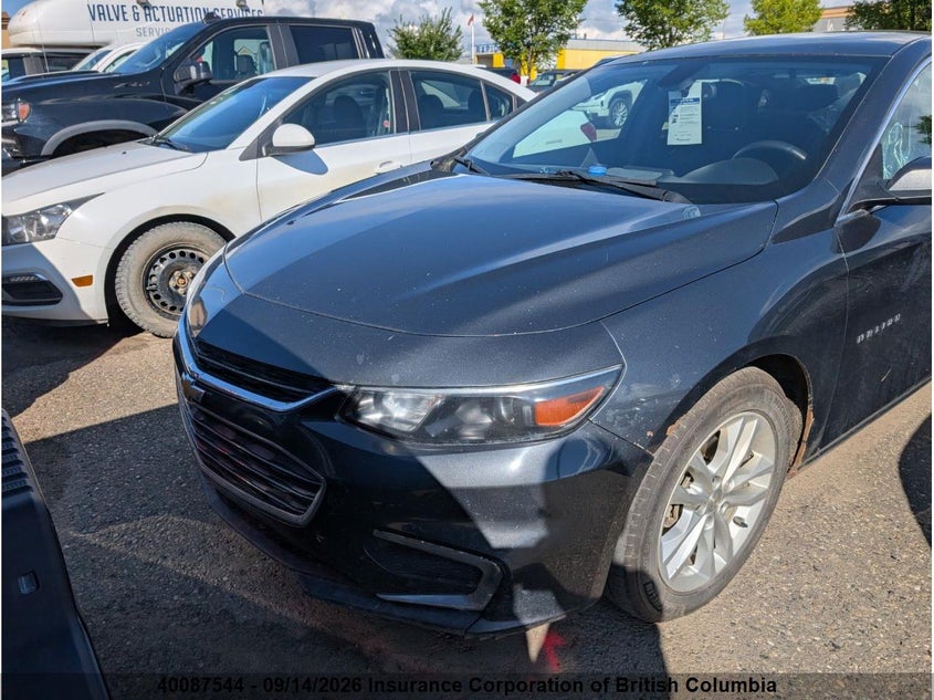Vin: 1g1zd5st7jf199829, lot: 30106325, chevrolet malibu lt 20182