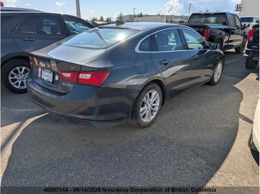 Vin: 1g1zd5st7jf199829, lot: 30106325, chevrolet malibu lt 20183