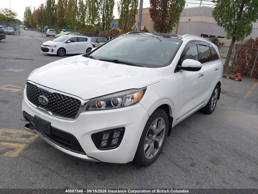 Vin: 5xypkda54gg093216, lot: 30106327, kia sorento sx/sx limited 20162