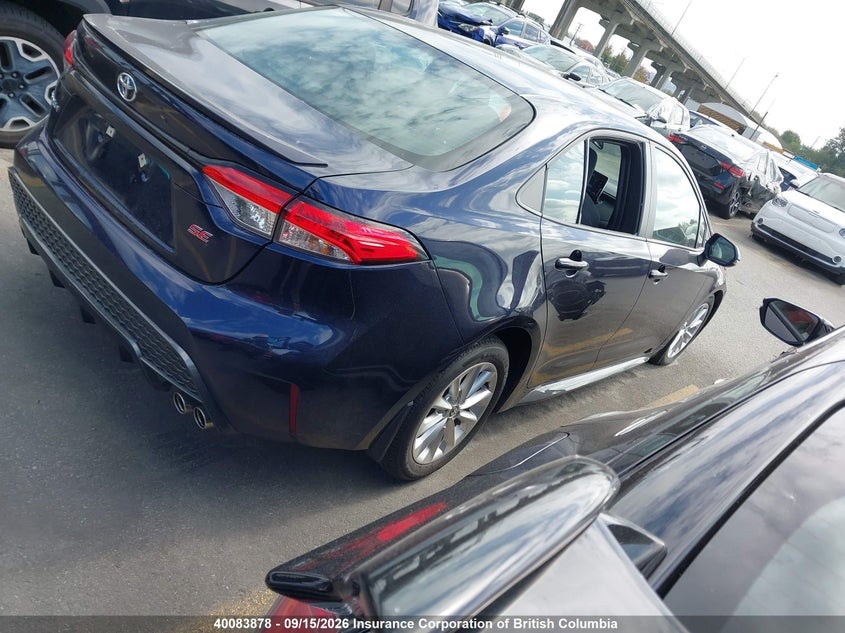 Vin: 5yfb4mbe4mp090729, lot: 30106342, toyota corolla se 20214
