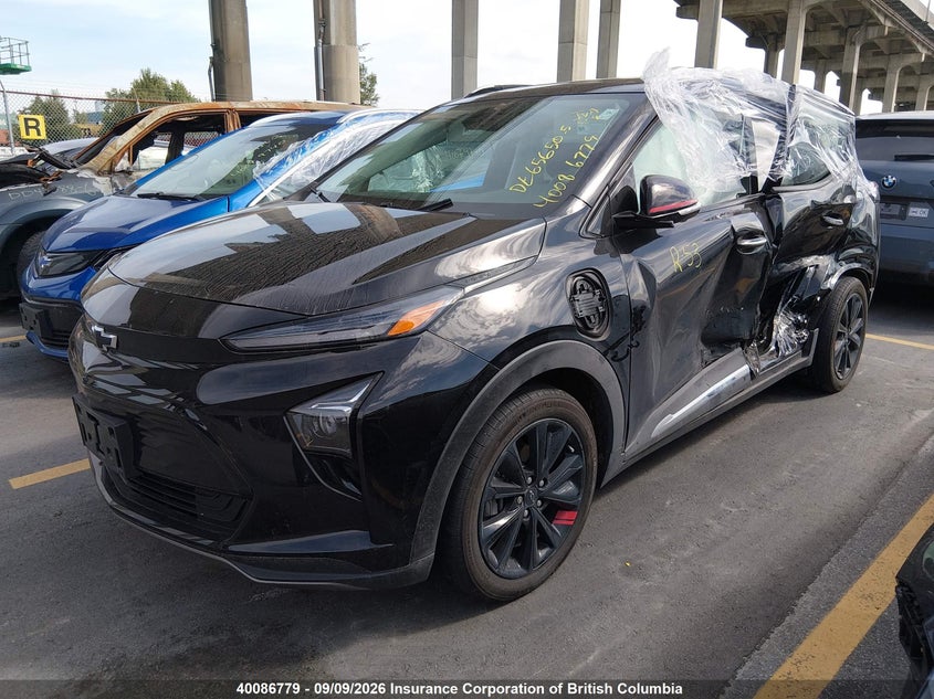 Vin: 1g1fz6s03p4202360, lot: 30106389, chevrolet bolt euv premier 20232